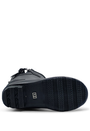 ViaMonte Shop | Barbour kid's stivale teen nero con logo