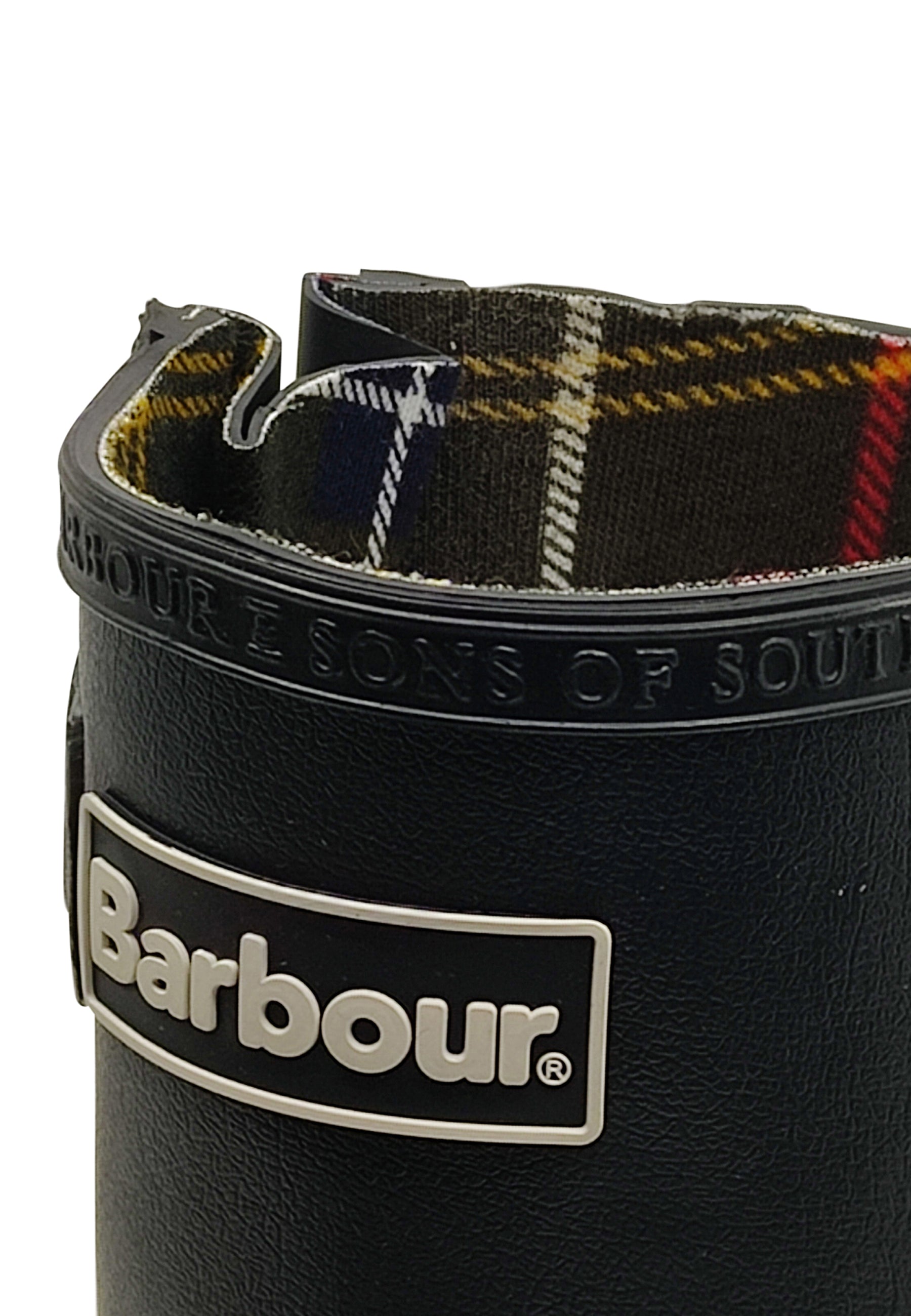 ViaMonte Shop | Barbour kid's stivale teen nero con logo