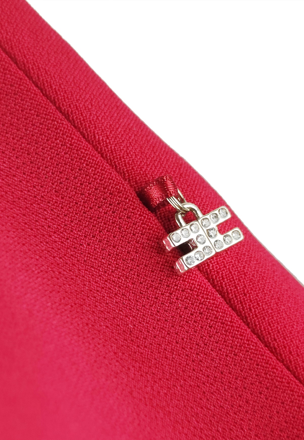 ViaMonte Shop | Elisabetta Franchi La Mia Bambina gilet bambina rubino in crepe