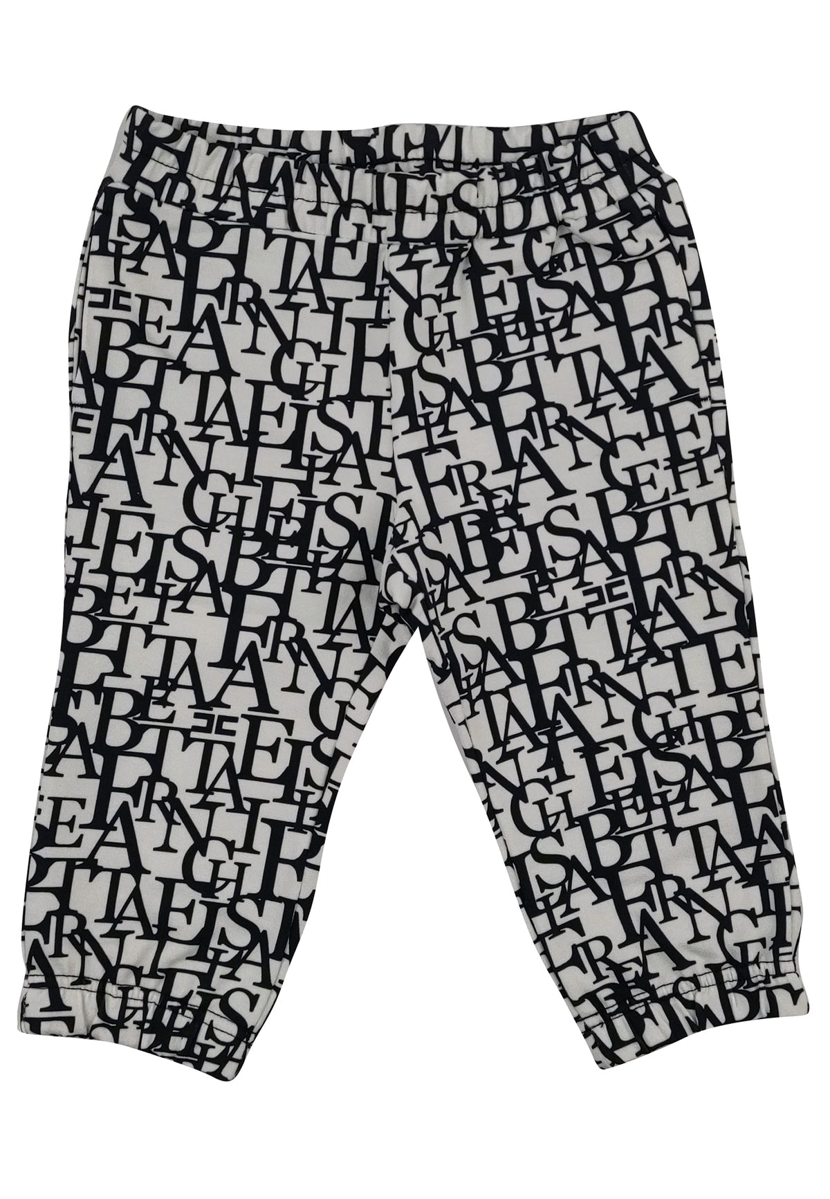 ViaMonte Shop | Elisabetta Franchi La Mia Bambina pantalone baby girl in felpa di cotone stampato