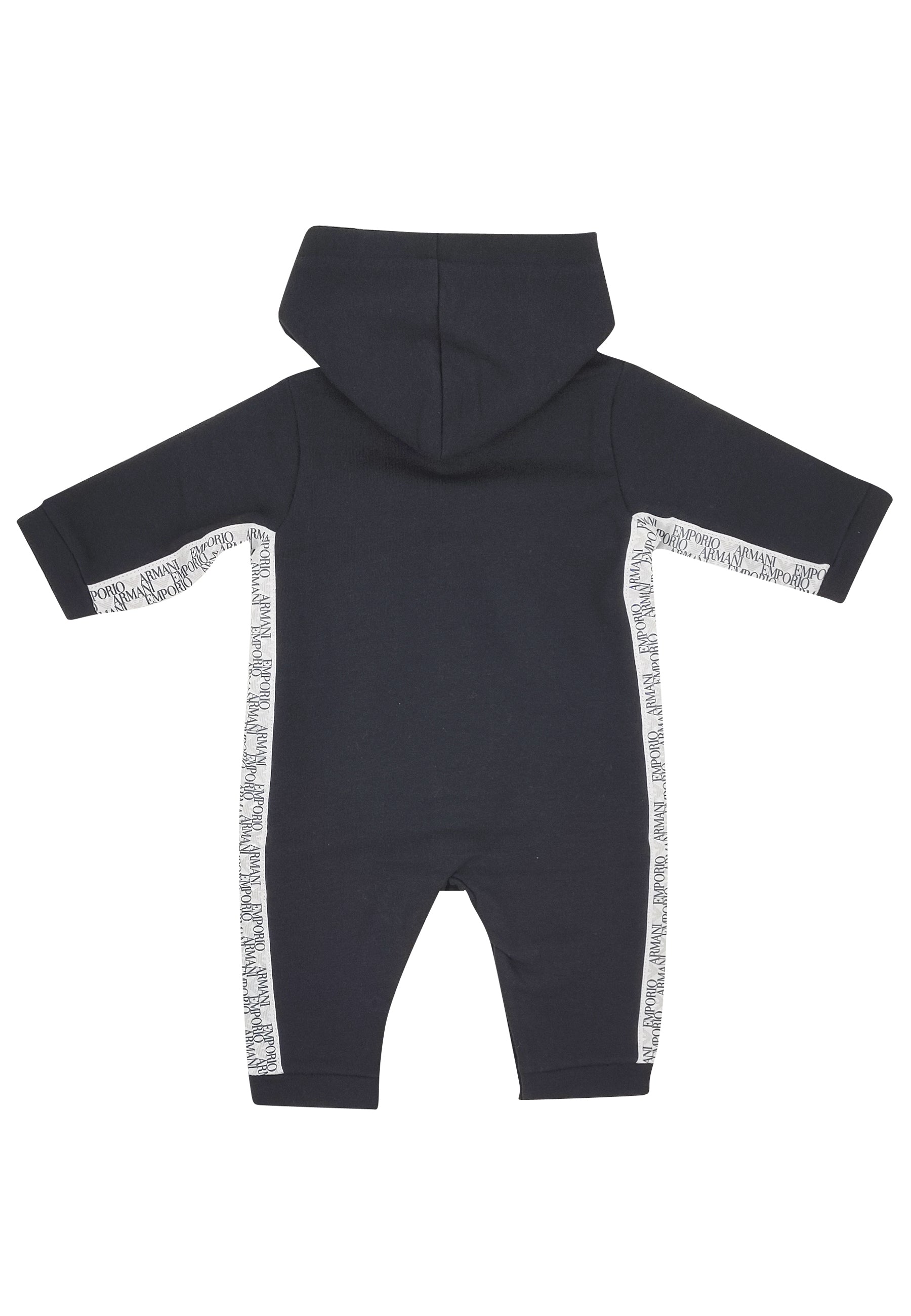 ViaMonte Shop | Emporio Armani tutina baby boy blu in cotone
