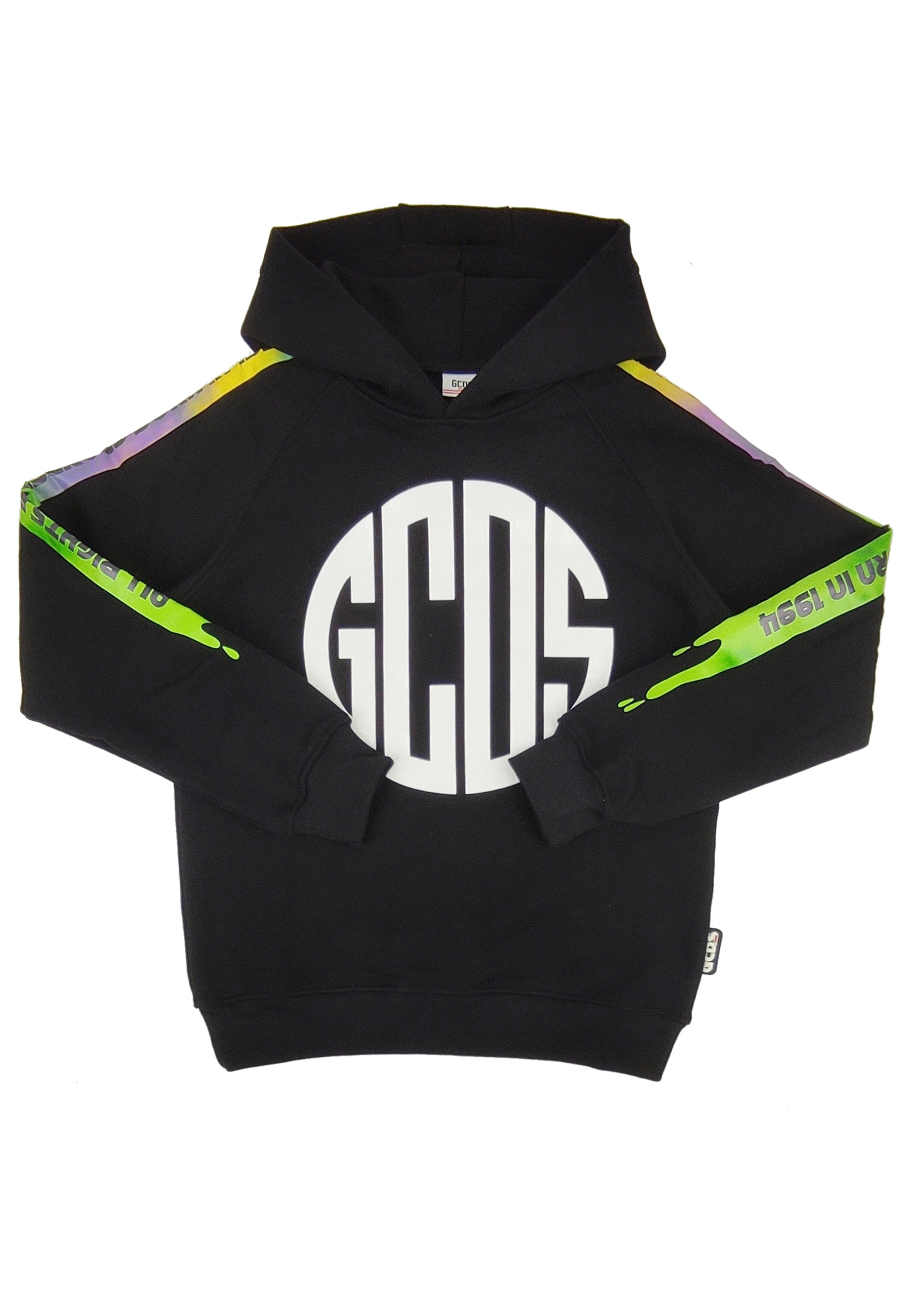 ViaMonte Shop | GCDS bambino felpa nera in cotone