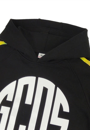 ViaMonte Shop | GCDS bambino felpa nera in cotone