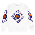 ViaMonte Shop | GCDS bambino felpa bianca in cotone