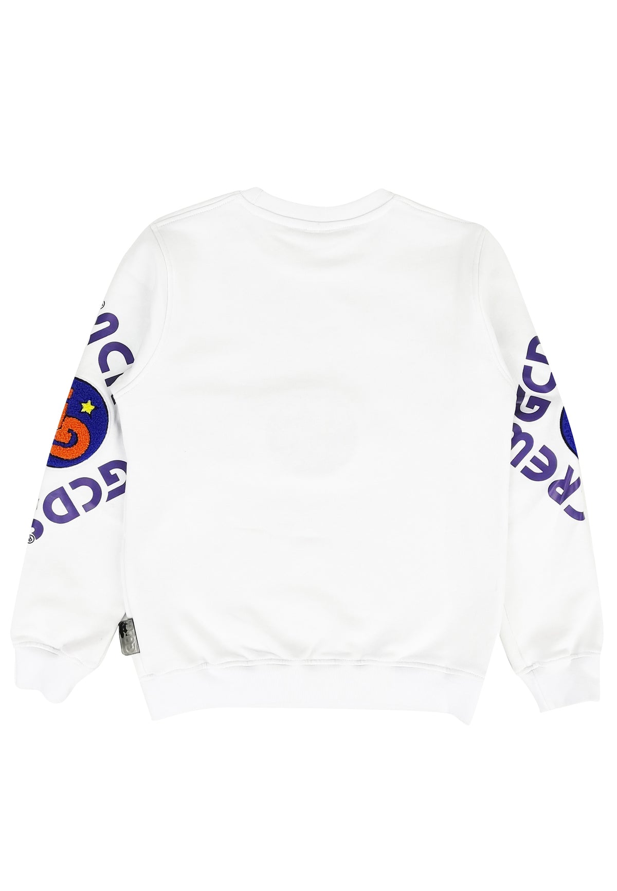 ViaMonte Shop | GCDS bambino felpa bianca in cotone