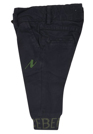 ViaMonte Shop | Ice Iceberg pantalone baby boy blu in gabardina di cotone