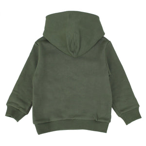 ViaMonte Shop | Il Gufo felpa bambino verde in cotone