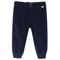 ViaMonte Shop | Il Gufo pantalone baby boy blu in velluto