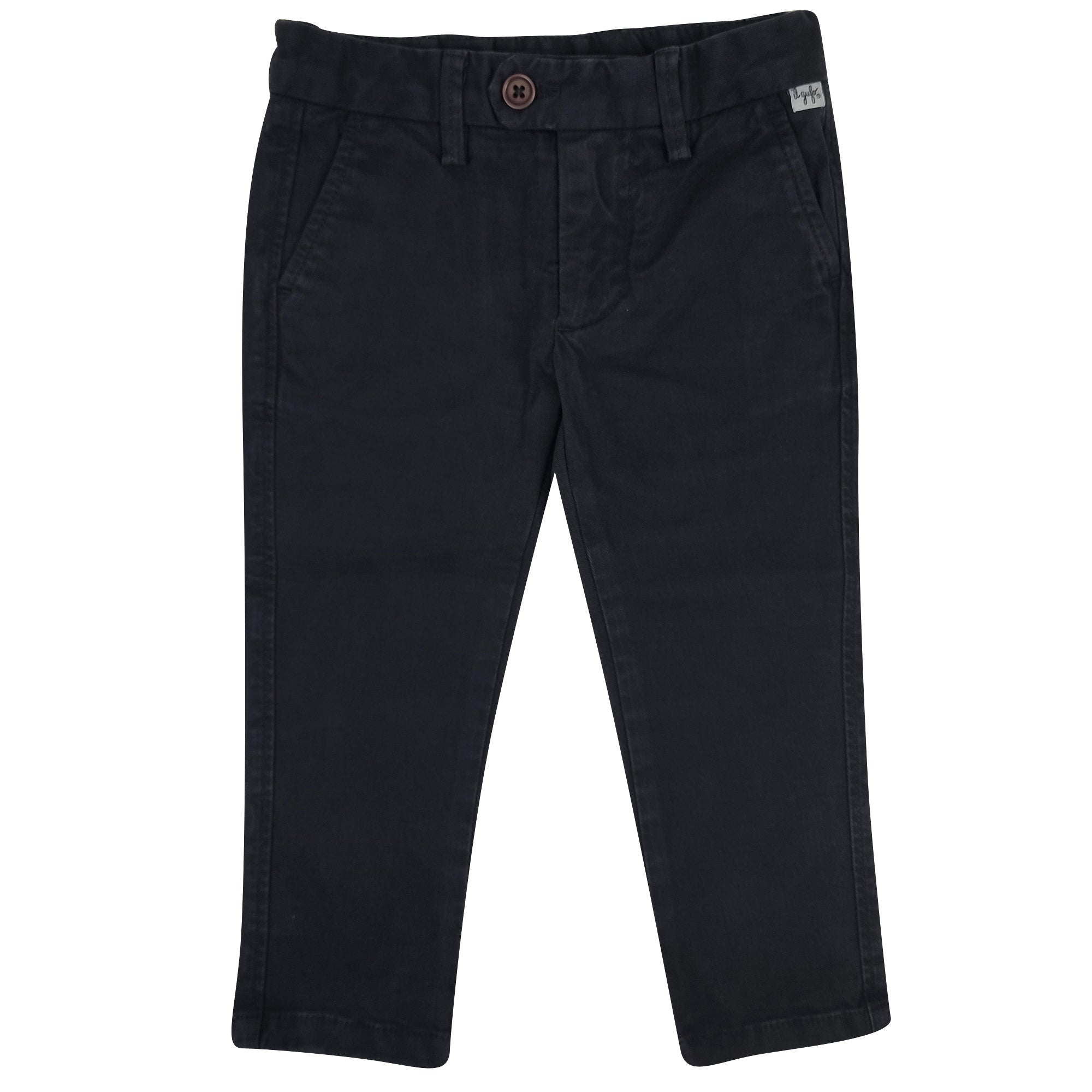 ViaMonte Shop | Il Gufo pantalone bambino blu in cotone