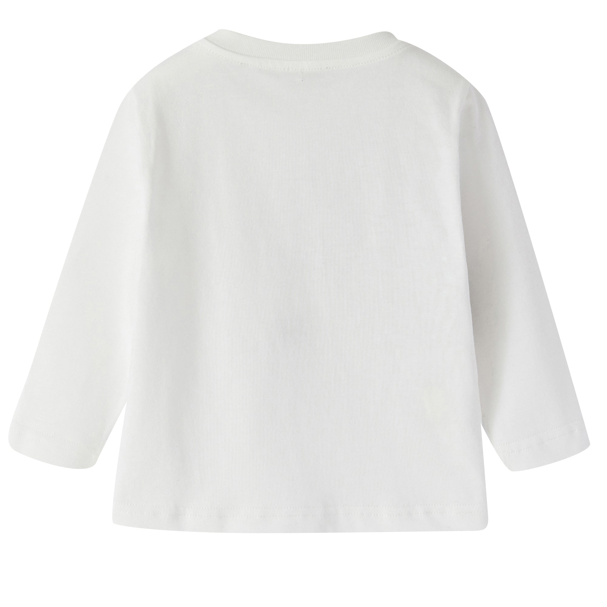 ViaMonte Shop | Il Gufo t-shirt baby boy bianca in jersey di cotone