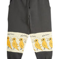 ViaMonte Shop | Mini Rodini pantalone bambino nero in felpa di cotone organico