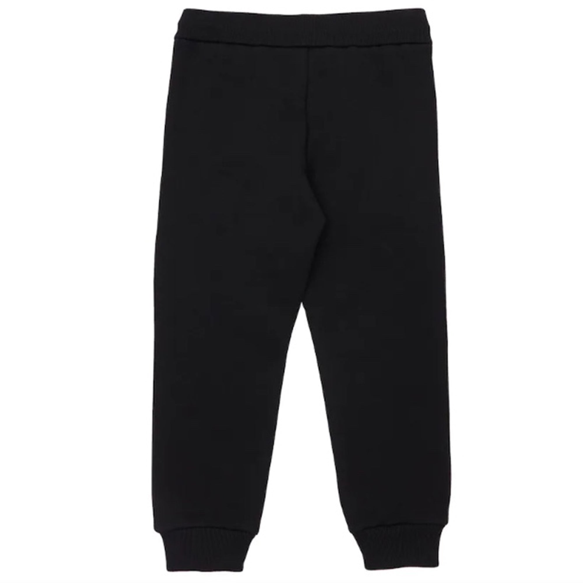 ViaMonte Shop | Moncler Enfant pantalone jogging bambino nero in cotone