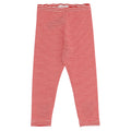 ViaMonte Shop | Monnalisa bambina leggings a righe in jersey di cotone