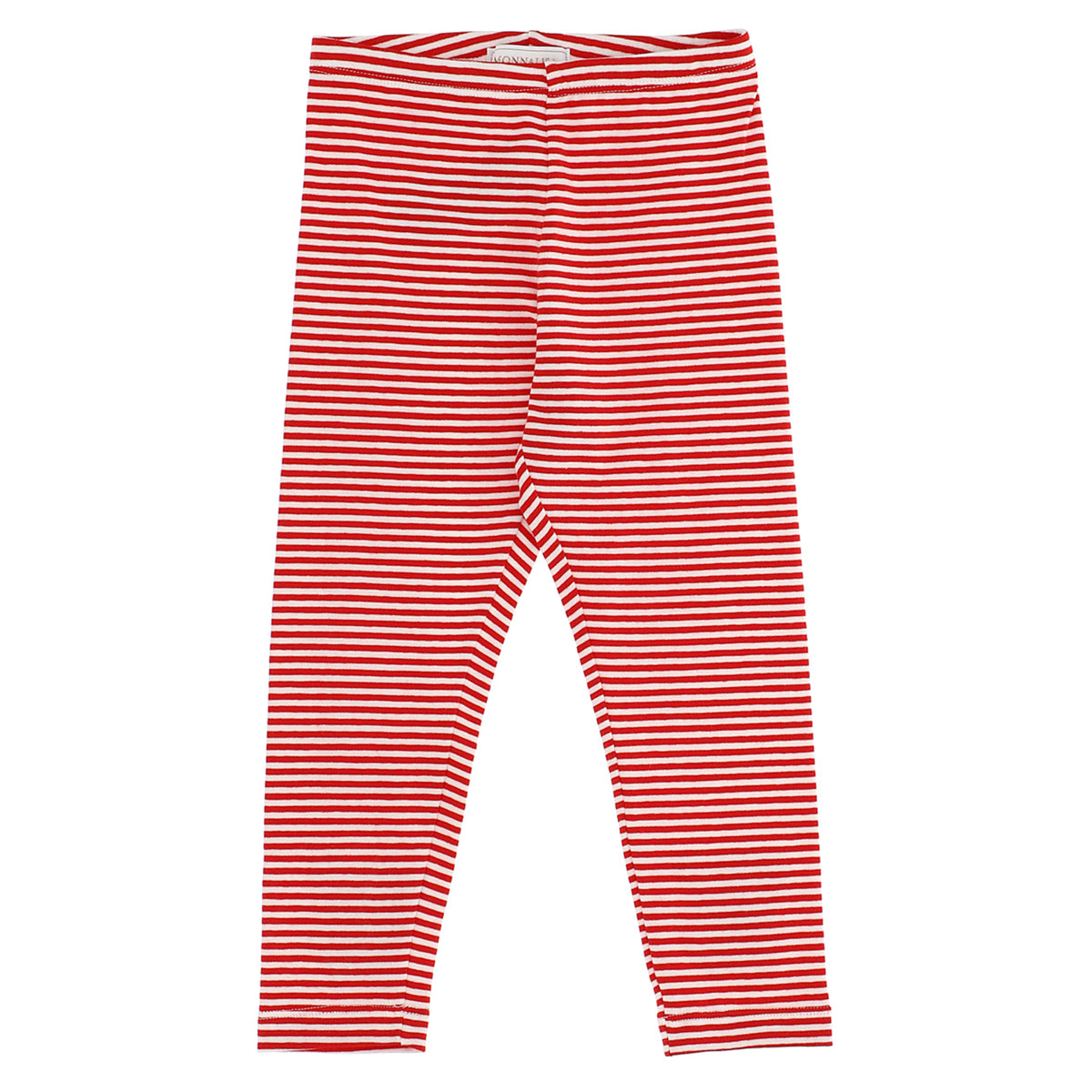 ViaMonte Shop | Monnalisa bambina leggings a righe in jersey di cotone