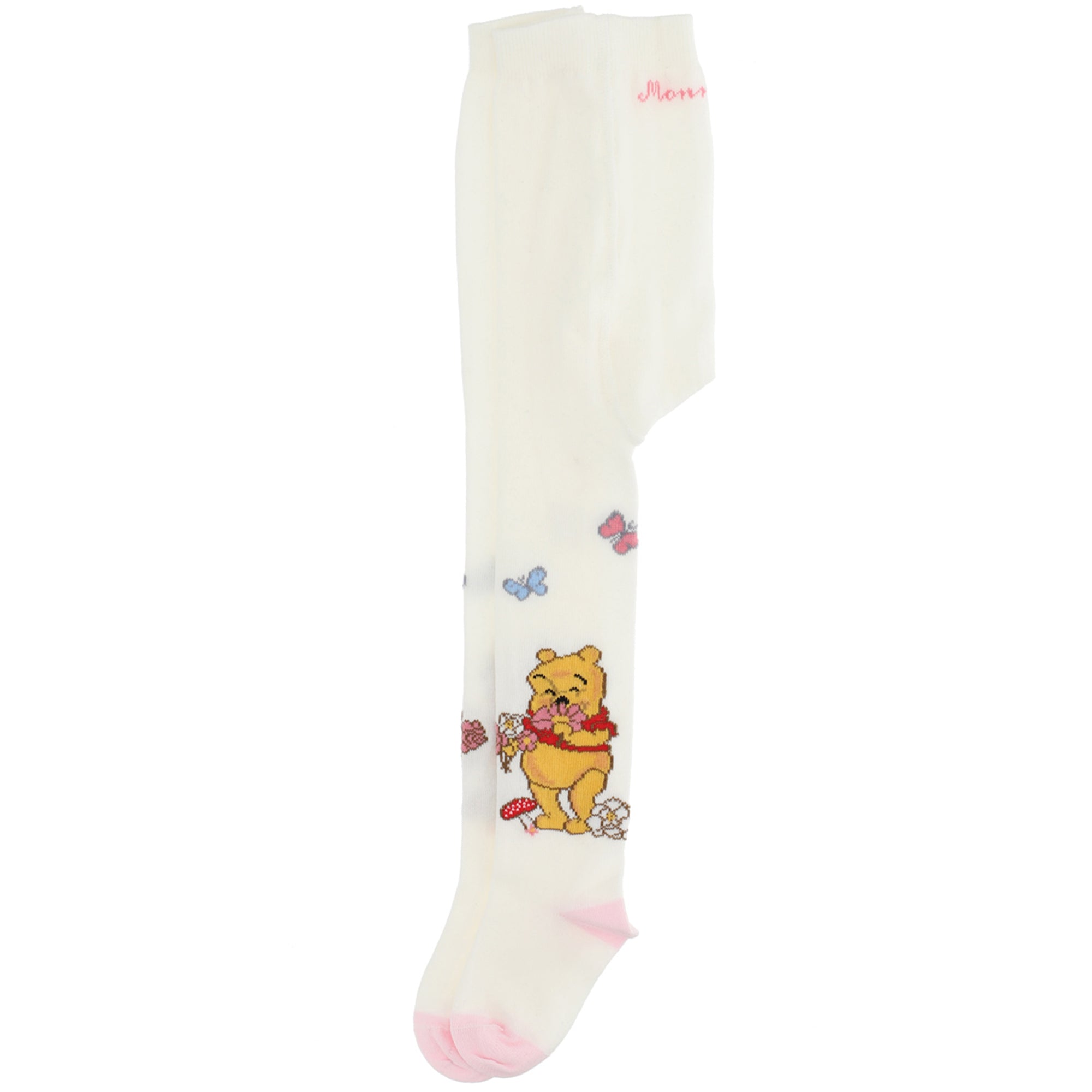 ViaMonte Shop | Monnalisa collant baby girl panna in caldo cotone