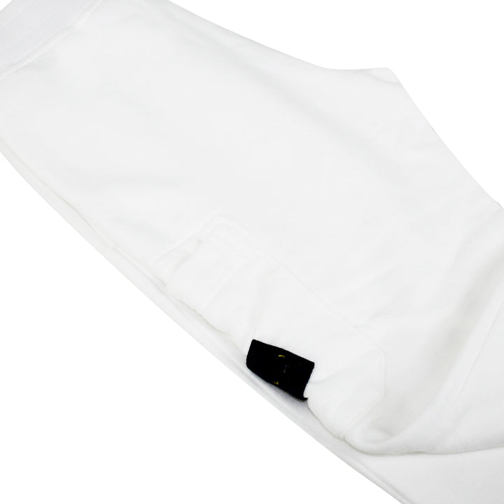 Pantalone bambino Stone Island bianco in cotone