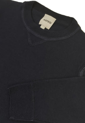 ViaMonte Shop | Aspesi maglia blu notte bambino in lana merino