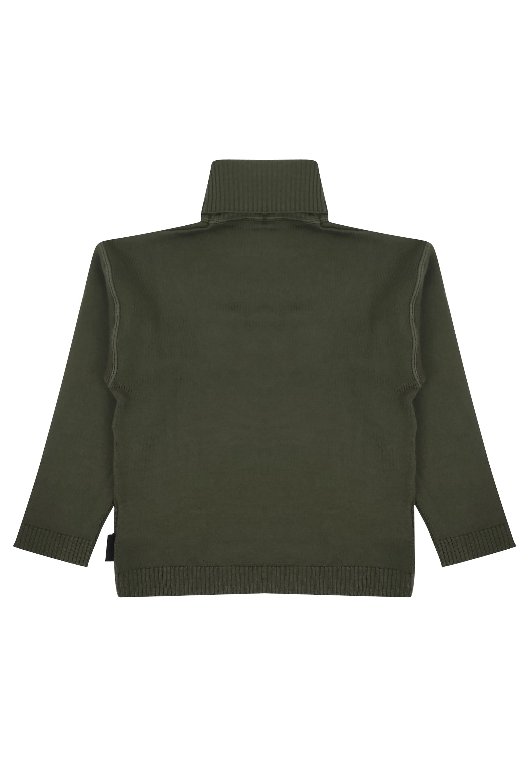 ViaMonte Shop | Aspesi maglia verde mimetico bambino in lana merino