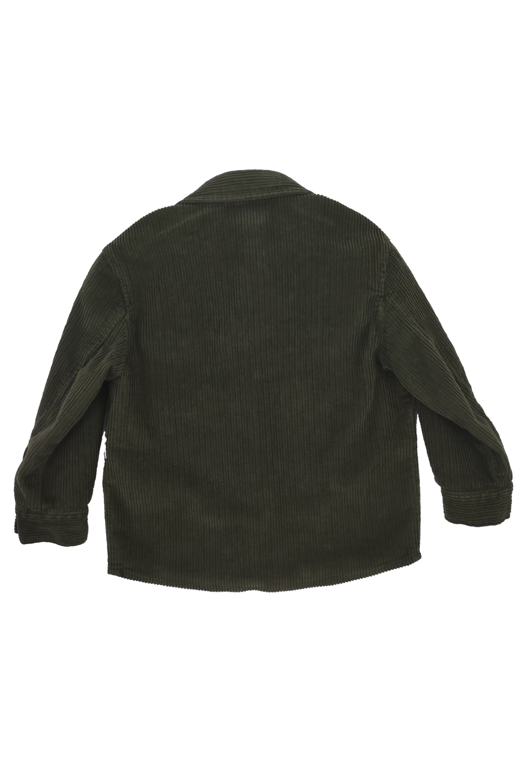 ViaMonte Shop | Aspesi camicia verde mimetico bambino in velluto a costa larga