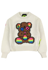 ViaMonte Shop | Barrow maglia panna bambina in misto lana