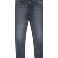 ViaMonte Shop | Calvin Klein Jeans pantalone blu ragazza in denim di cotone