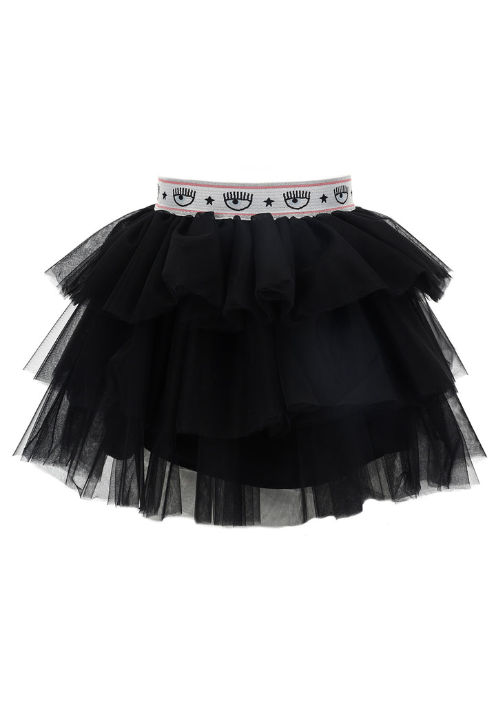 ViaMonte Shop | Chiara Ferragni bambina gonna nera in tulle
