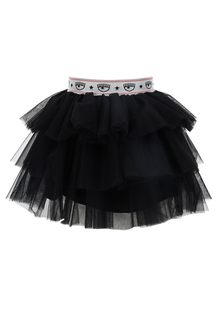ViaMonte Shop | Chiara Ferragni bambina gonna nera in tulle