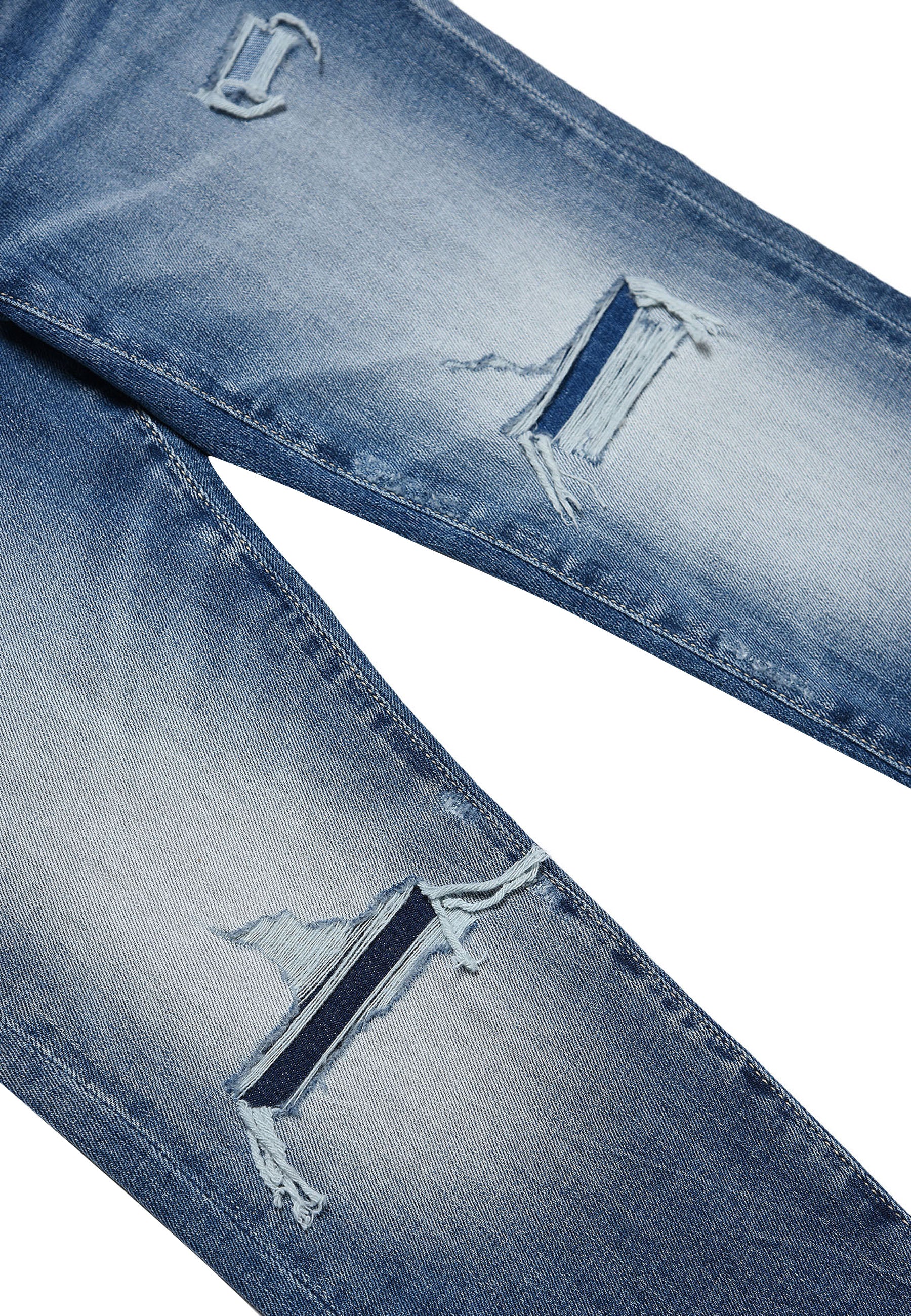 ViaMonte Shop | Diesel Kid jeans slim fit bambina in denim used