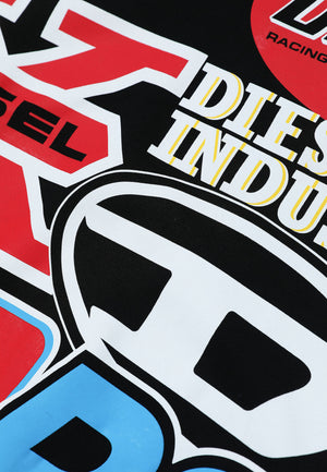 ViaMonte Shop | Diesel Kid felpa Spebs over nera bambino in cotone