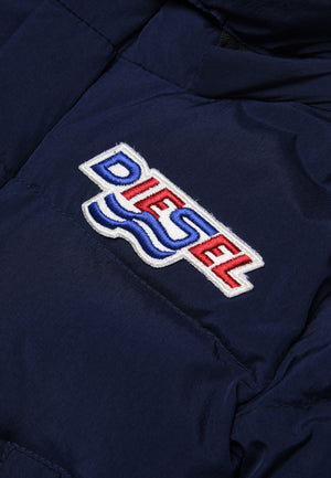 ViaMonte Shop | Diesel Kid giacca Jrolfb blu neonato in nylon