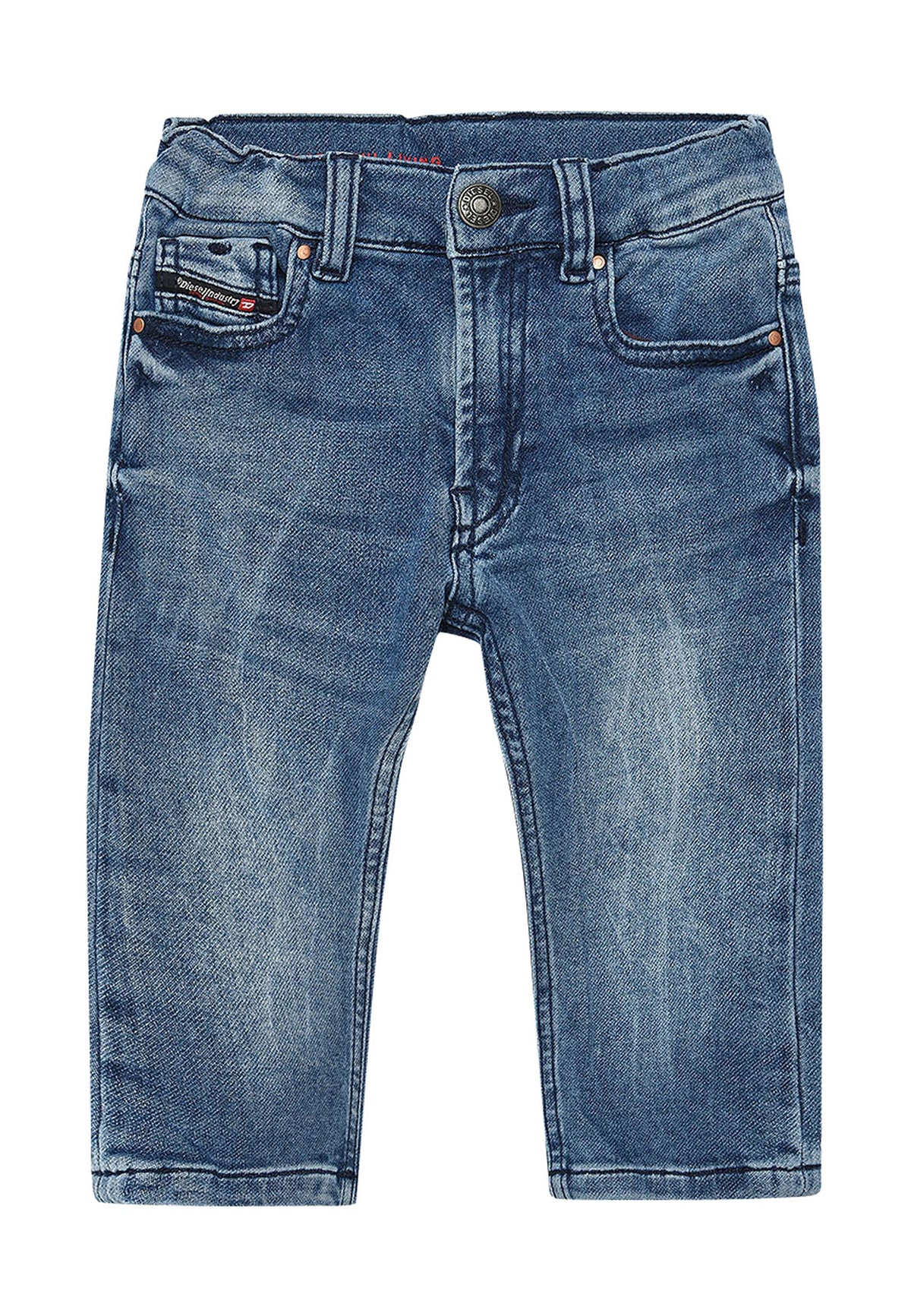 ViaMonte Shop | Diesel Kid jeans D-Jools-b neonato in cotone effetto denim