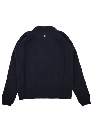 ViaMonte Shop | Dondup kids maglia blu ragazza in misto lana