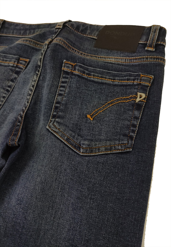 ViaMonte Shop | Dondup kids jeans Monroe ragazza in cotone blu