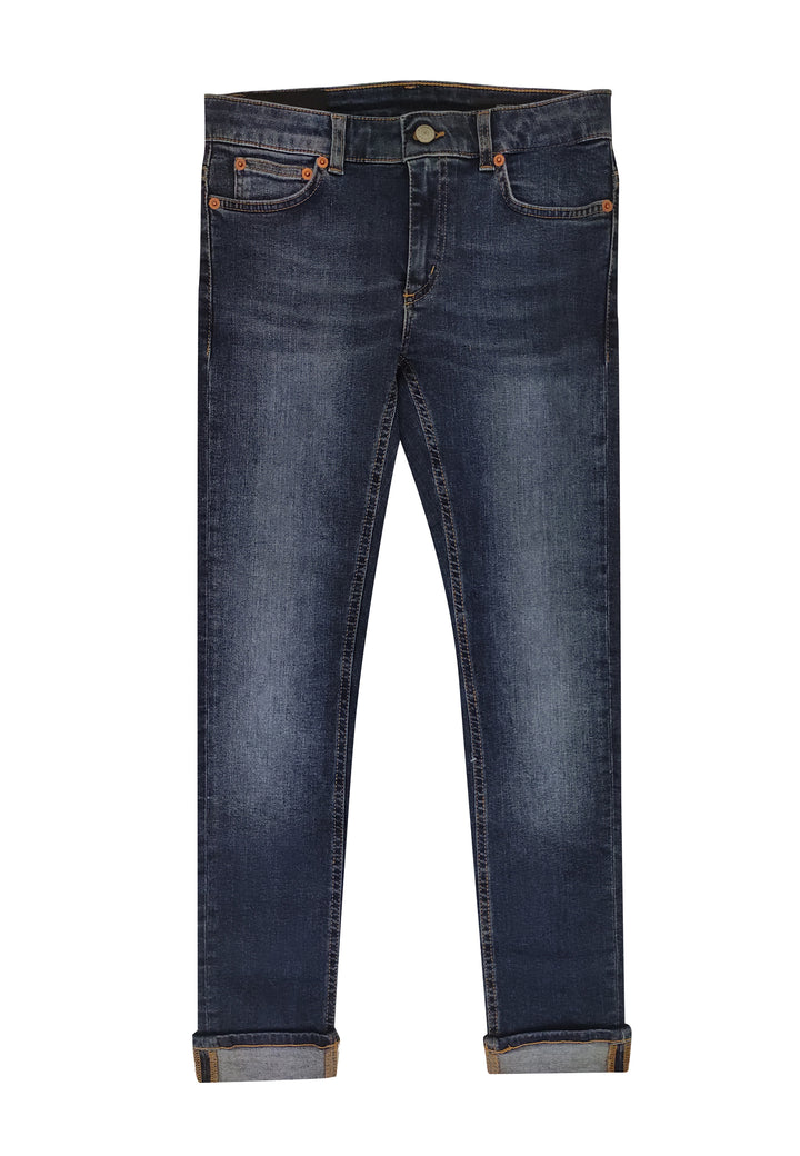 ViaMonte Shop | Dondup kids jeans Monroe ragazza in cotone blu