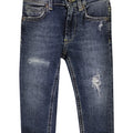 ViaMonte Shop | Dondup kids jeans George skinny fit ragazzo in denim di cotone