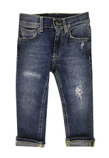 ViaMonte Shop | Dondup kids jeans George skinny fit ragazzo in denim di cotone
