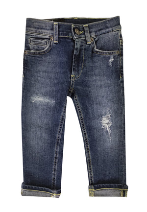 ViaMonte Shop | Dondup kids jeans George skinny fit ragazzo in denim di cotone