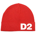 ViaMonte Shop | Dsquared2 cappello rosso ragazzo in misto lana