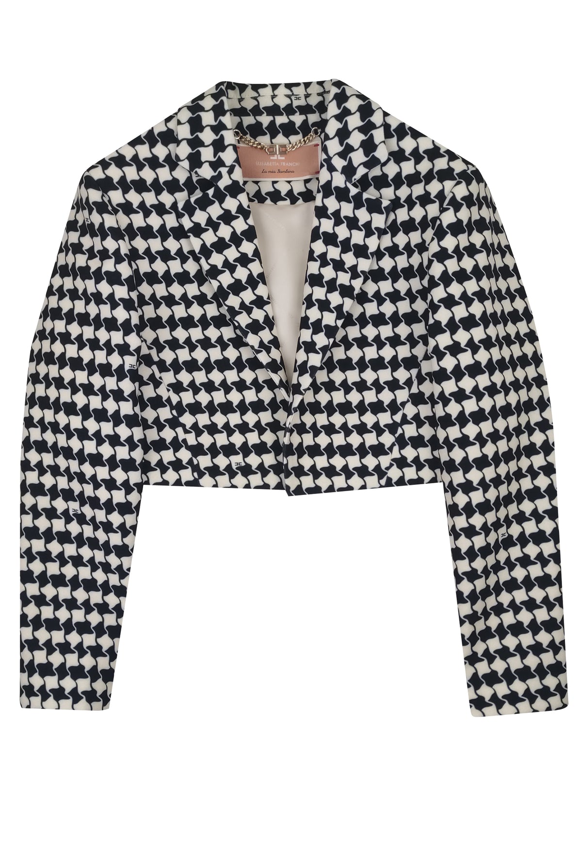 ViaMonte Shop | Elisabetta Franchi La Mia Bambina giacca stampata bambina in crepe