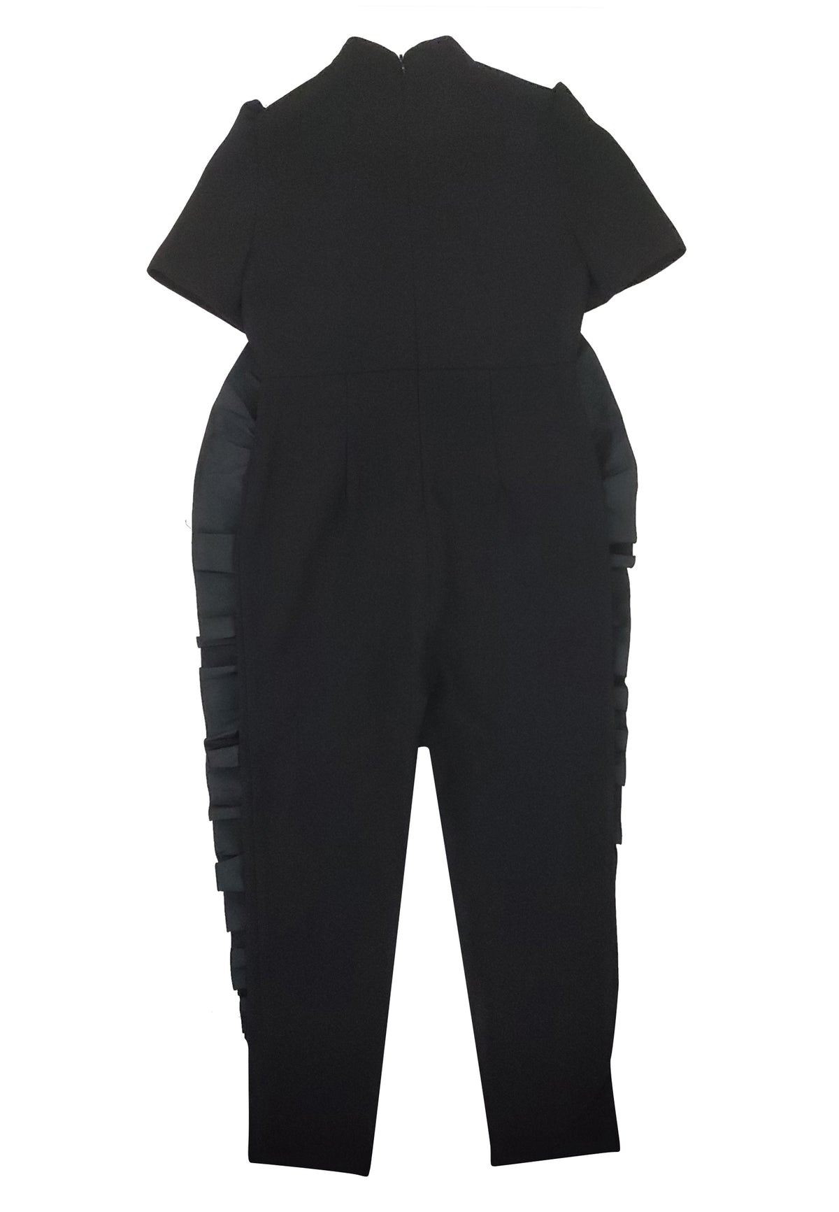 ViaMonte Shop | Elisabetta Franchi La Mia Bambina tuta nera bambina in crepe