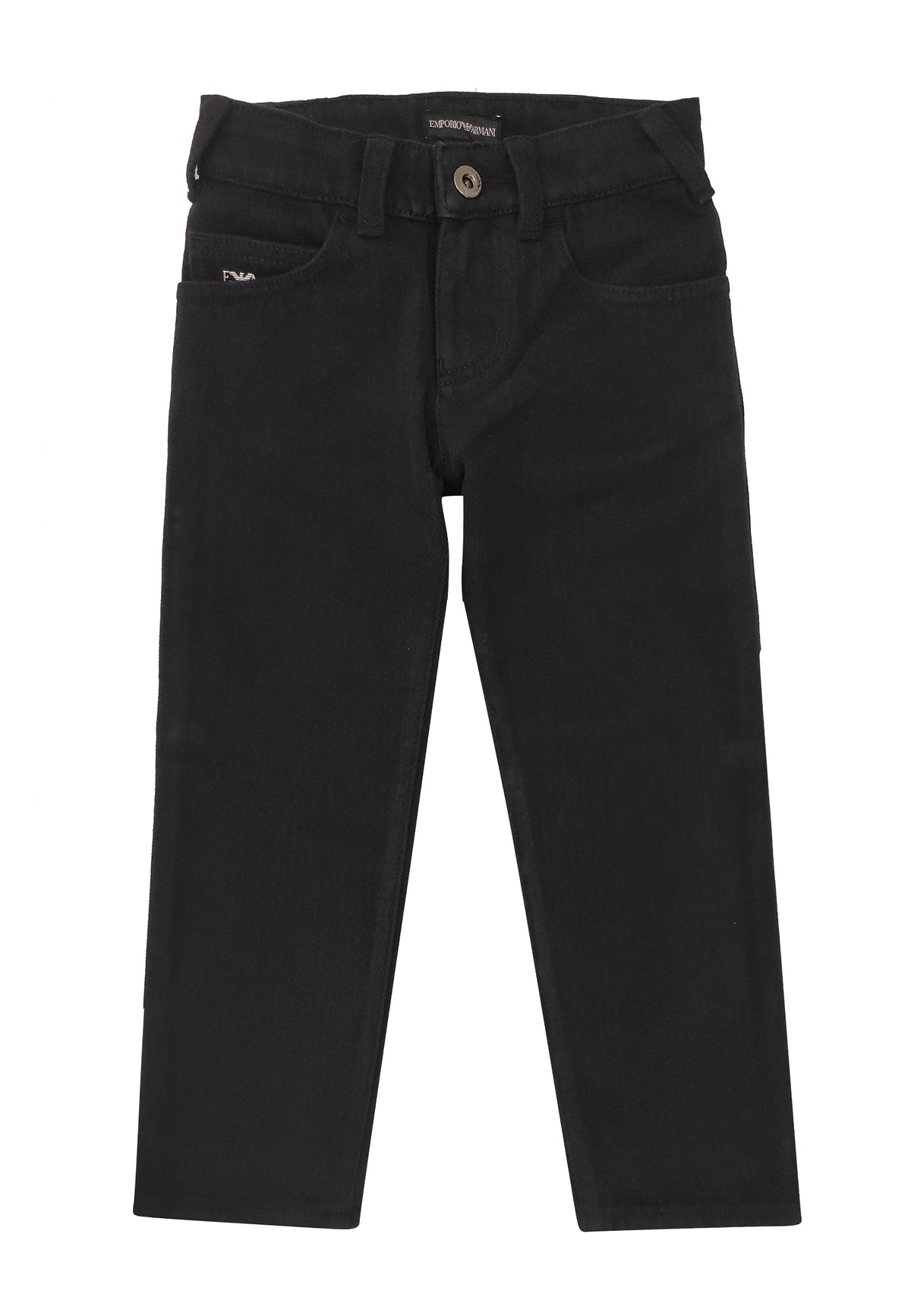 ViaMonte Shop | Emporio Armani jeans nero ragazzo in cotone