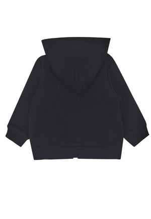 ViaMonte Shop | Emporio Armani felpa EA blu neonato in double jersey
