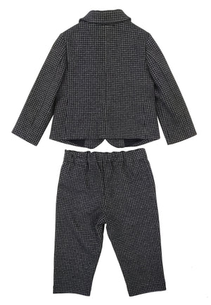 ViaMonte Shop | Emporio Armani completo neonato in pied de poule