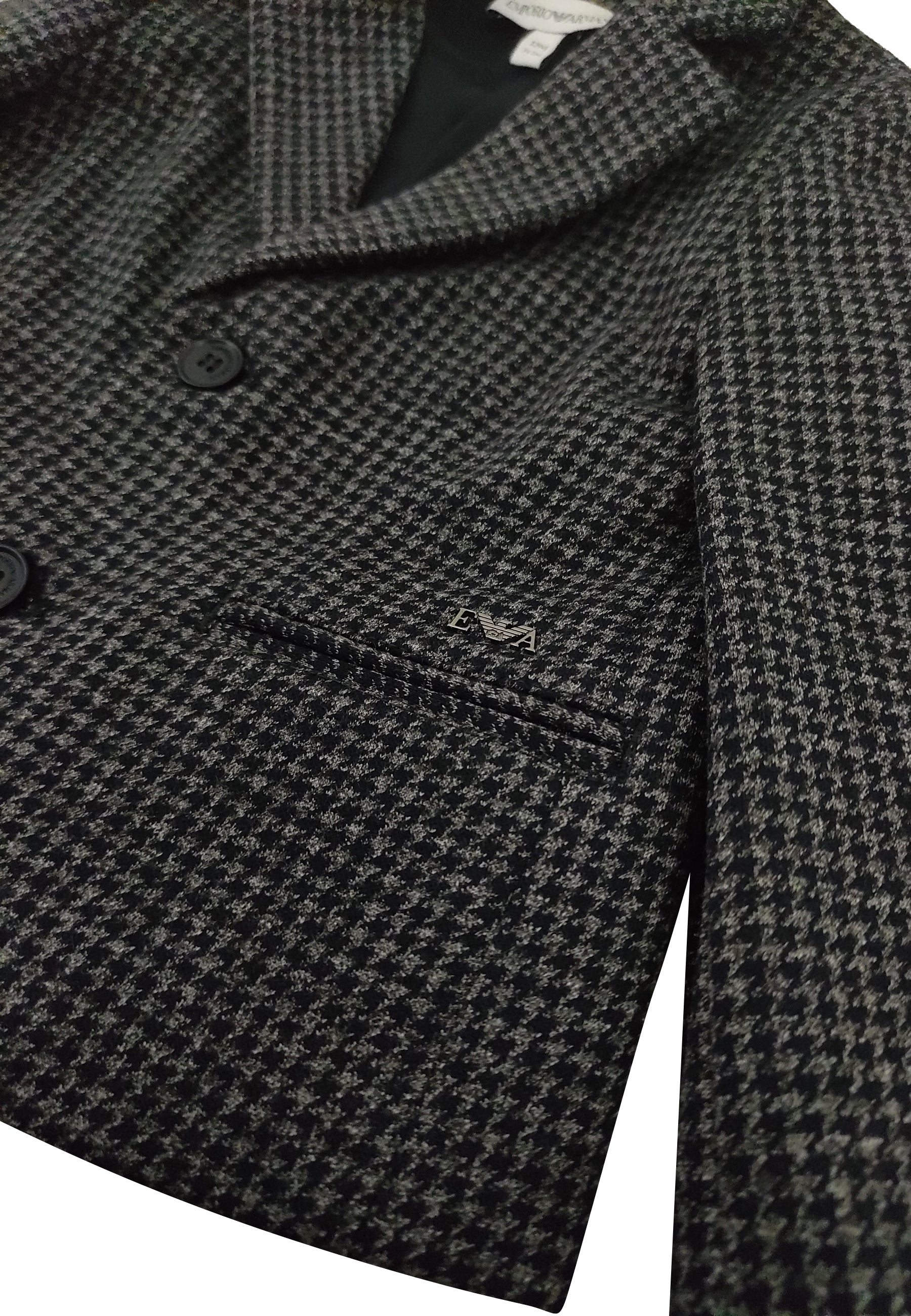 ViaMonte Shop | Emporio Armani completo neonato in pied de poule