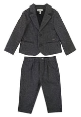 ViaMonte Shop | Emporio Armani completo neonato in pied de poule