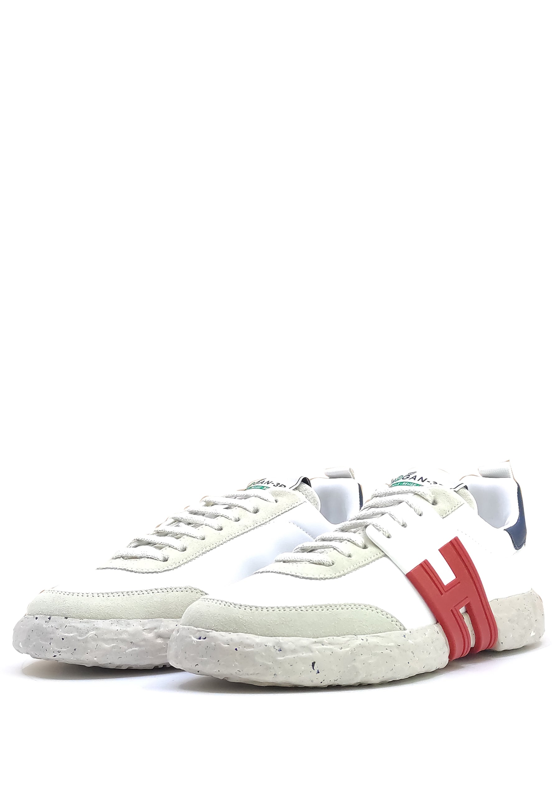 ViaMonte Shop | Hogan Junior sneakers 3R bianca ragazzo in pelle