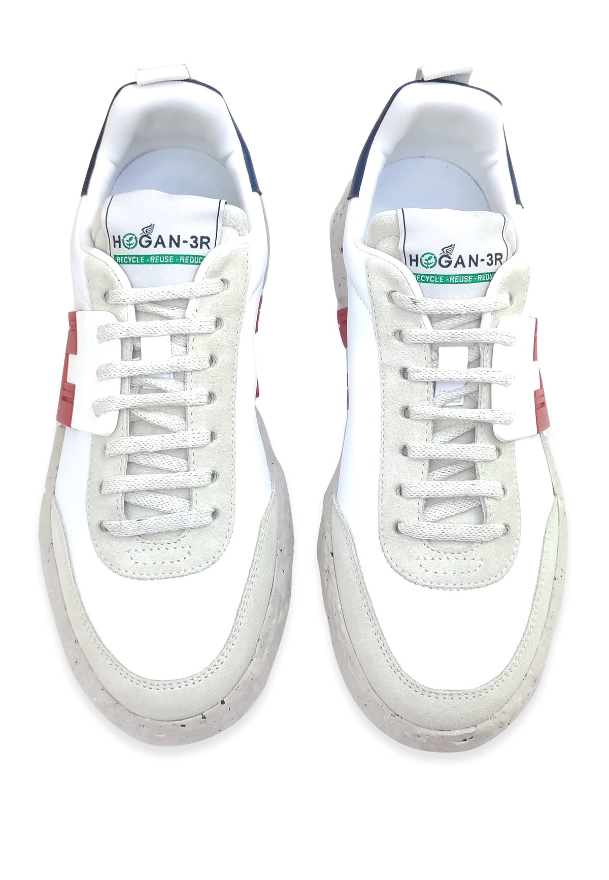 ViaMonte Shop | Hogan Junior sneakers 3R bianca ragazzo in pelle