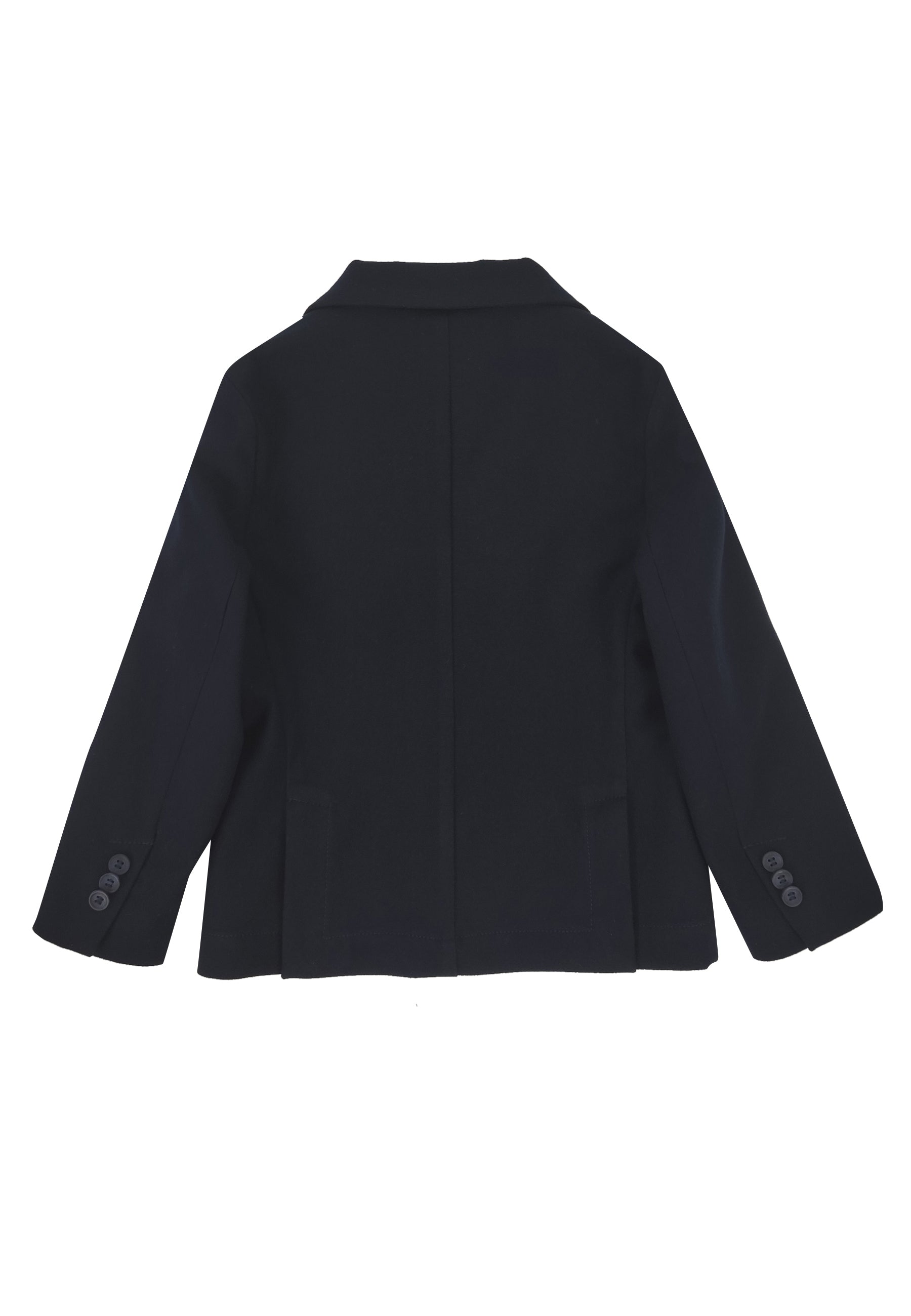 Il Gufo giacca monopetto blu bambino in tecnowool | ViaMonte Shop