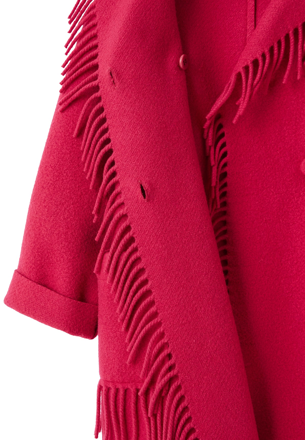 ViaMonte Shop | Il Gufo cappotto fucsia bambina in panno