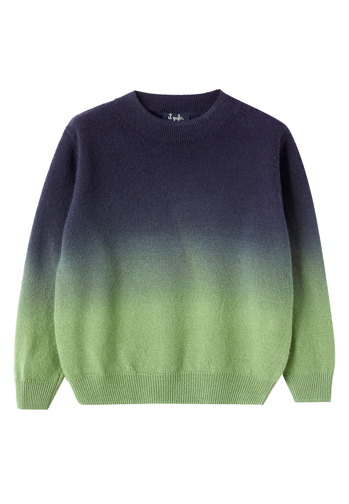 ViaMonte Shop | Il Gufo maglia bicolor bambino in lana merino